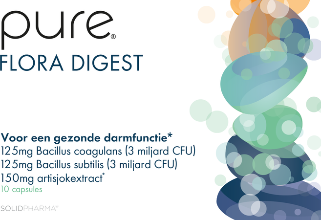 Pure by Solidpharma Pure Flora Digest Caps 10 Remplace 4429-908