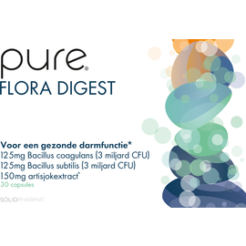 Pure by Solidpharma Pure Flora Digest Caps 30
