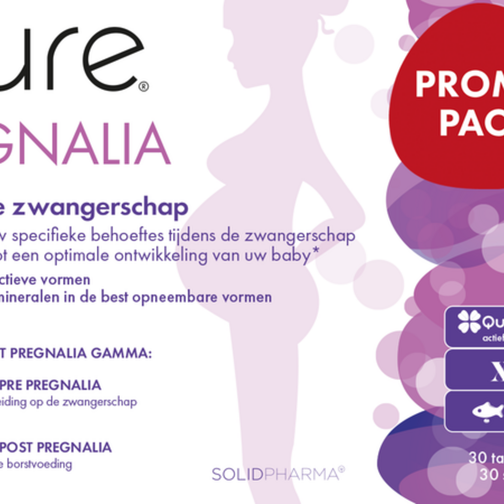 Pure by Solidpharma Pure Pregnalia Comp 3x30 + Softcaps 30 Promo