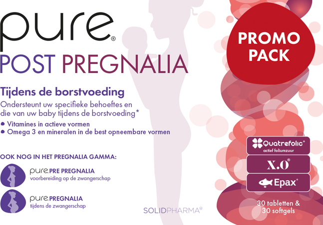 Pure by Solidpharma Pure Post Pregnalia Tabl 2x30 + Softcaps 30 Promo