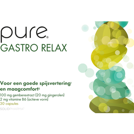 Pure by Solidpharma Pure Gastro Relax Caps 30 Vervangt 3518-412