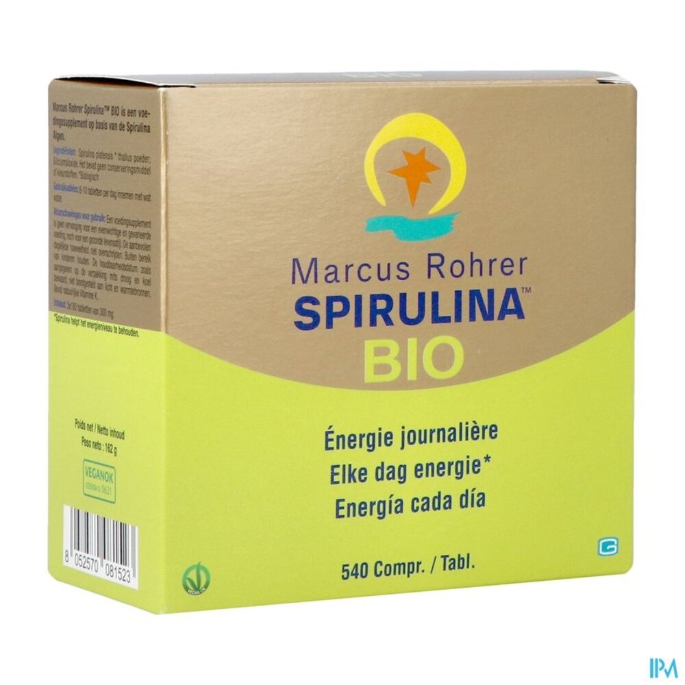 Marcus Rohrer BIO Spirulina 540 ta Refill