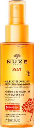 Nuxe Nuxe Sun Huile Lacte Capil. Prot.hydra Fl 100ml Nf