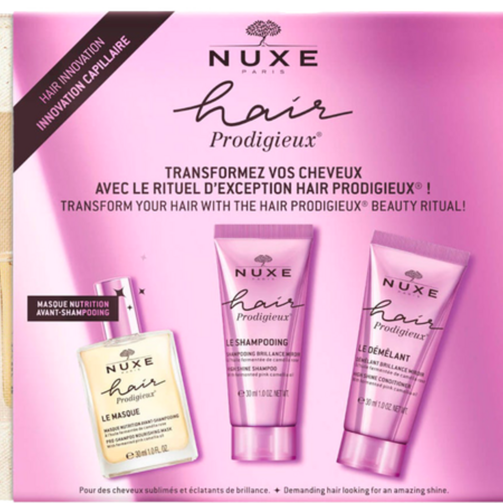 Nuxe Nuxe Trousse Voyage Hair 3 Prod.
