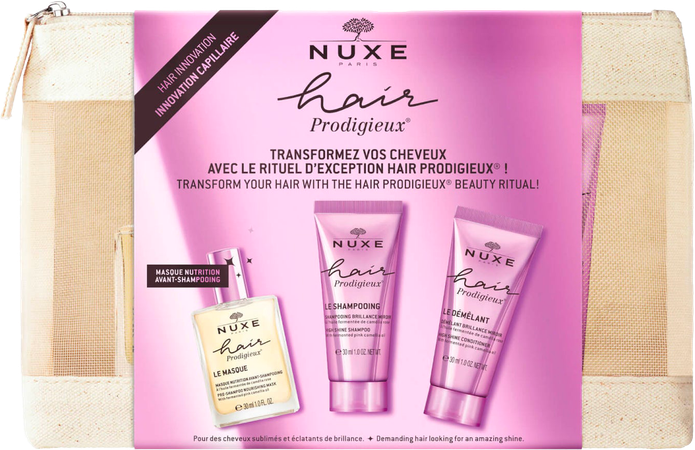 Nuxe Nuxe Trousse Voyage Hair 3 Prod.