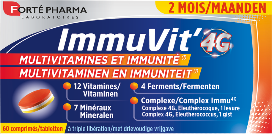 FORTEPHARMA Immuvit 4g 2 Maanden Tabl 60