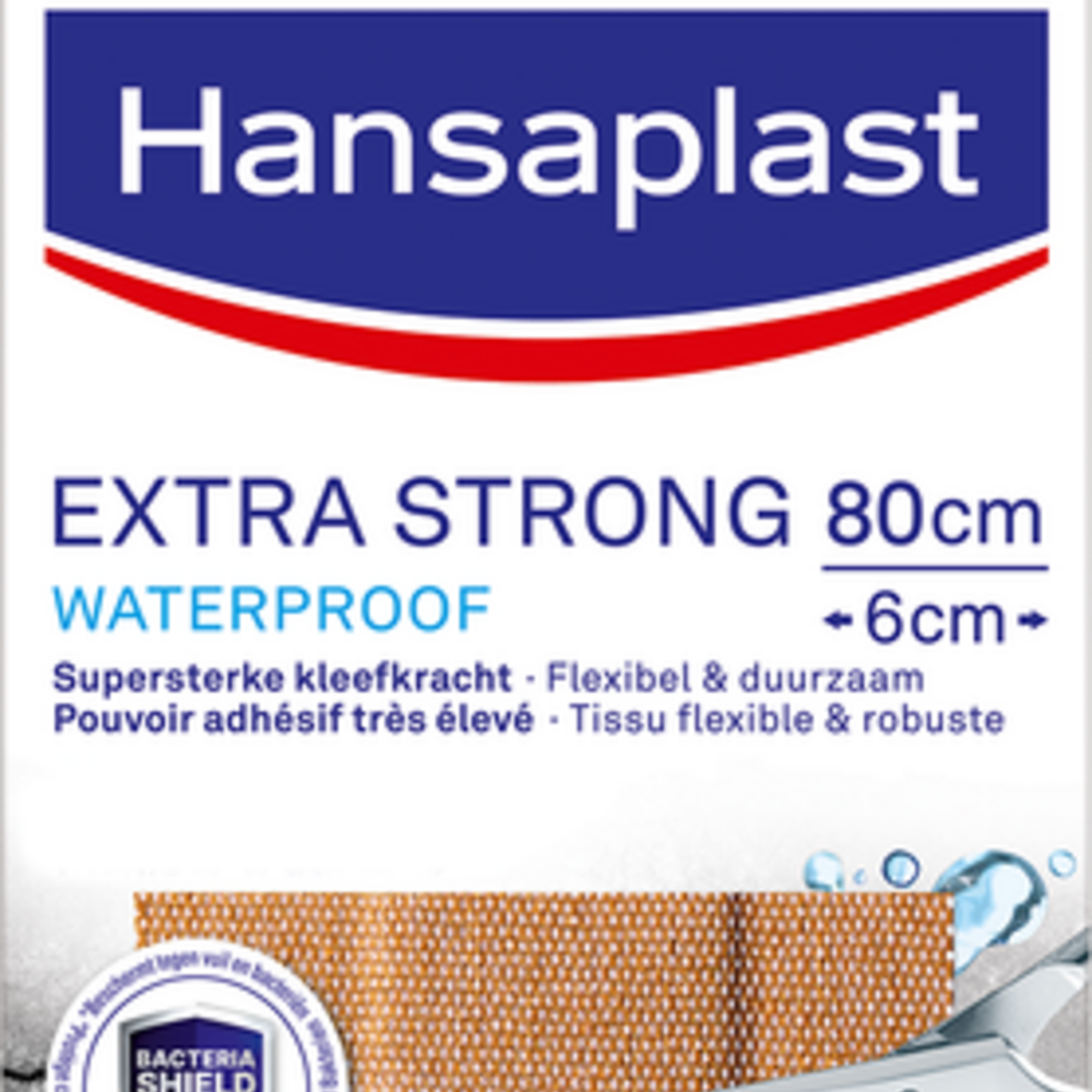 Hansaplast Hansaplast Extra Strong Waterproof 80x6cm 1