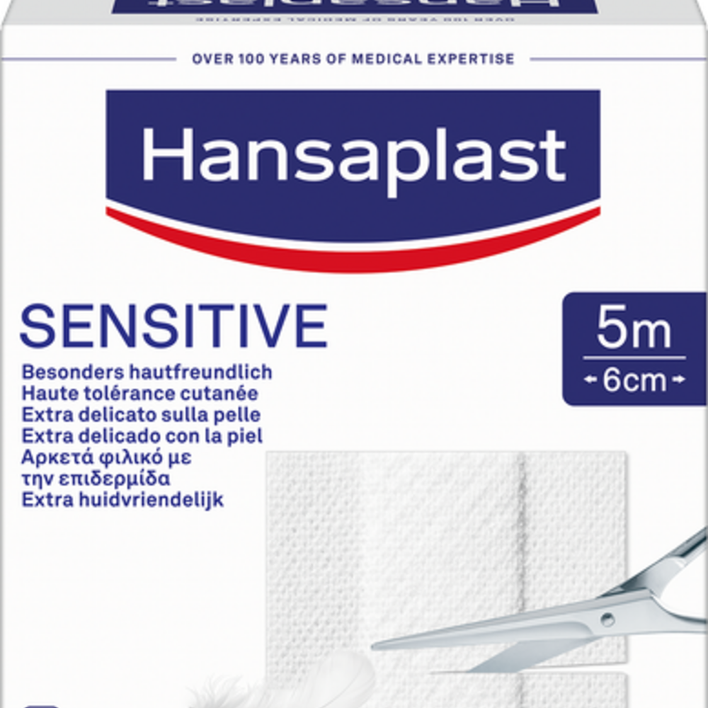 Hansaplast Hansaplast Med Soft Gev.huid Family Pack 5mx6cm