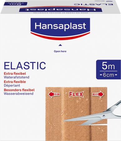 Hansaplast Hansaplast Med Elastic Family Pack 5mx6cm