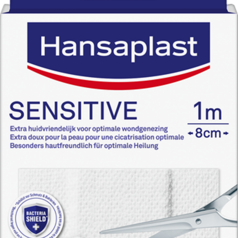 Hansaplast Hansaplast Sensitive 1mx8cm