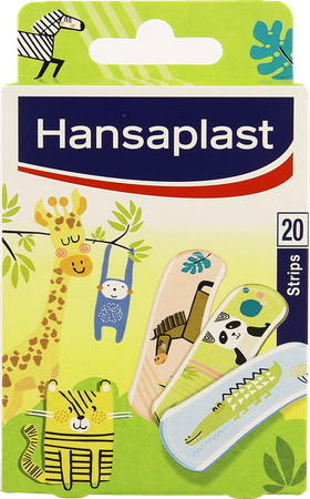 Hansaplast Hansaplast Pleister Dieren Strips 20