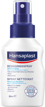 Hansaplast Hansaplast Wondreiniging Spray 50ml