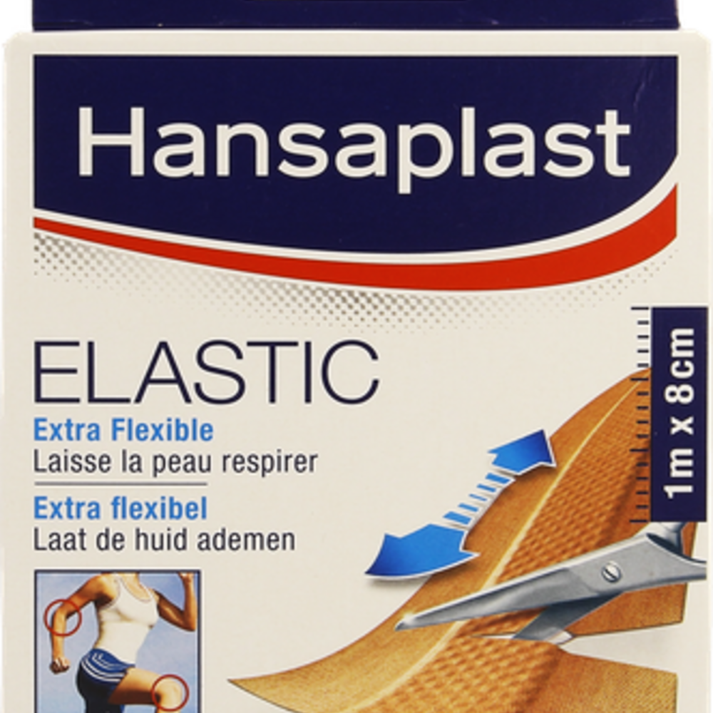Hansaplast Hansaplast Elastic 1mx8cm