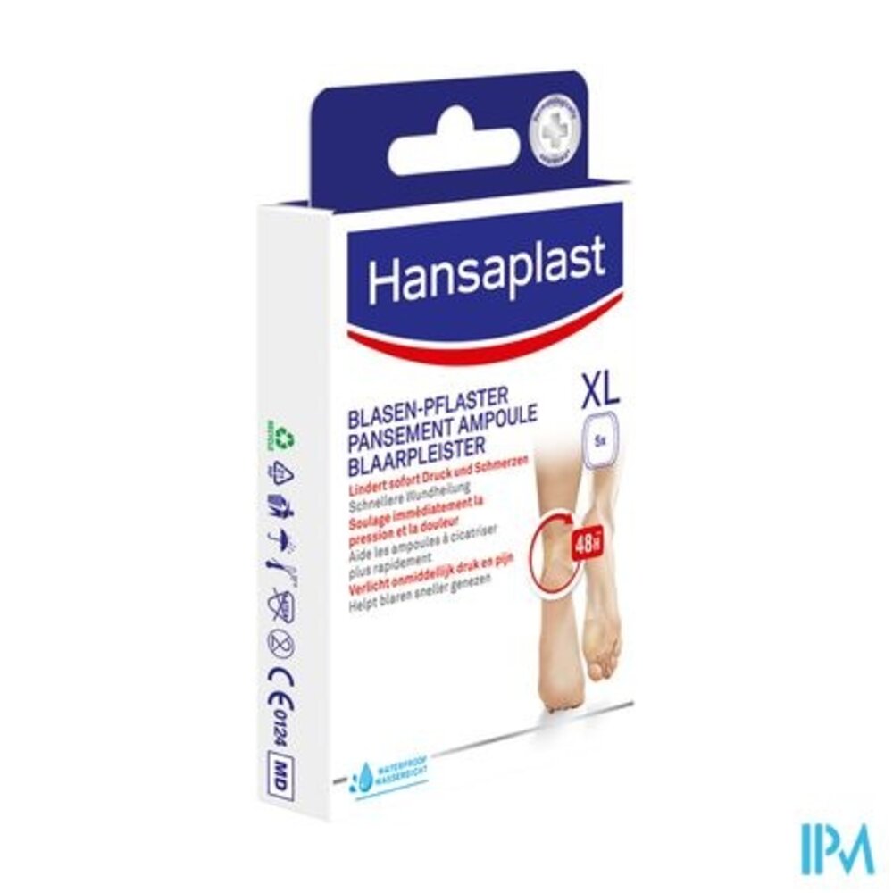 Hansaplast Hansaplast Blaarpleister Xl Strip 5