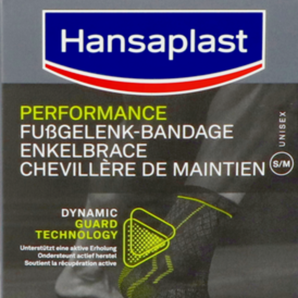 Hansaplast Hansaplast Sport Enkelbrace Zwart