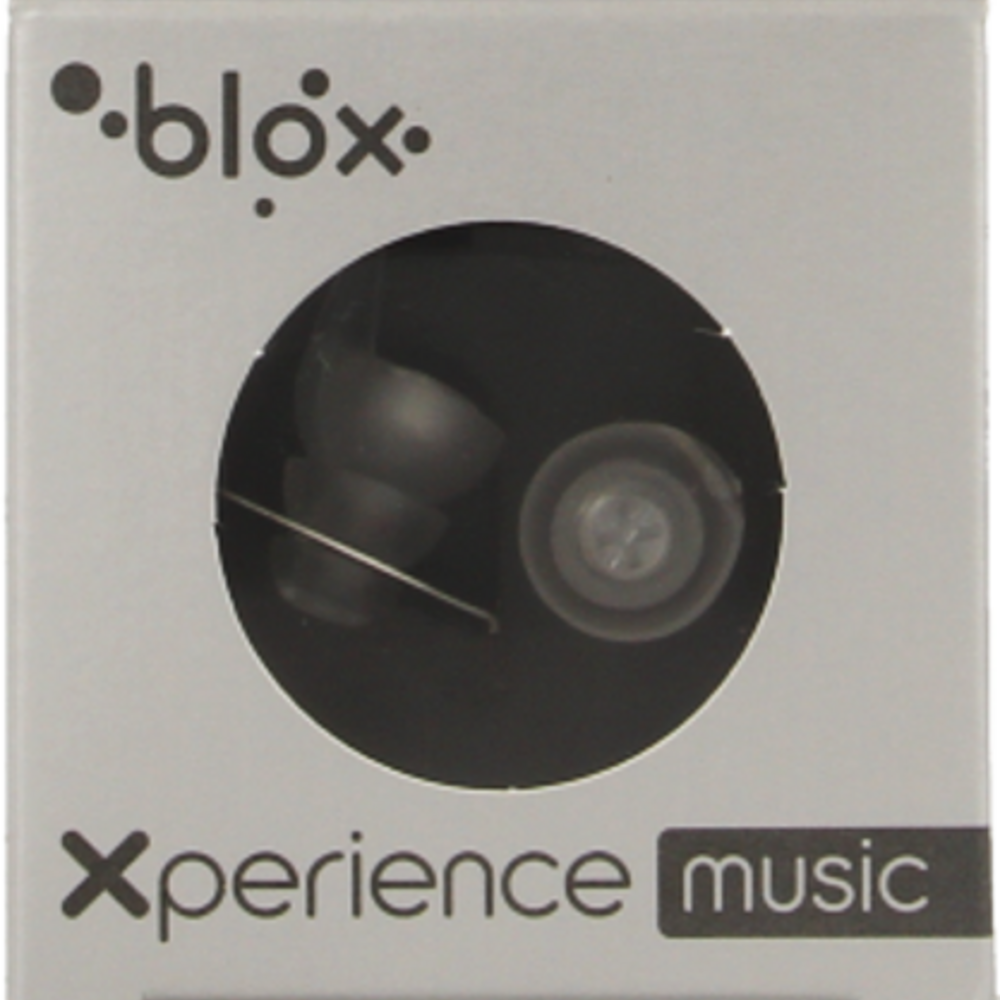 Blox Blox Music Oordoppen Transparant 1 Paar