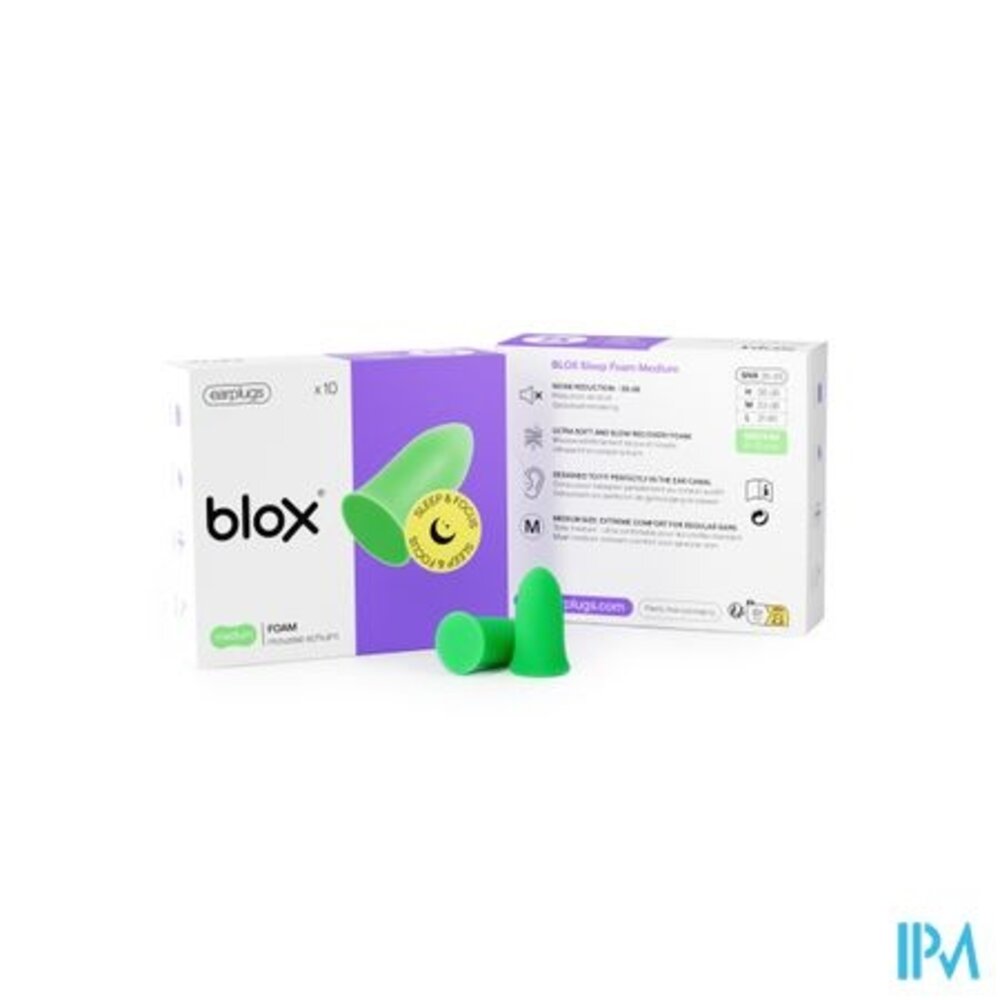 Blox Blox Sleep Schuim Medium Groen Oordoppen 5