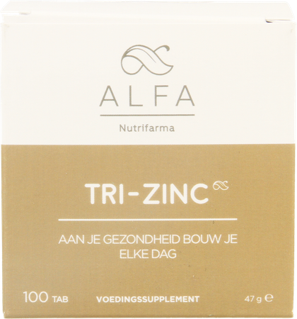 alfa nutrifarma Alfa Tri-zinc 20mg Comp 100
