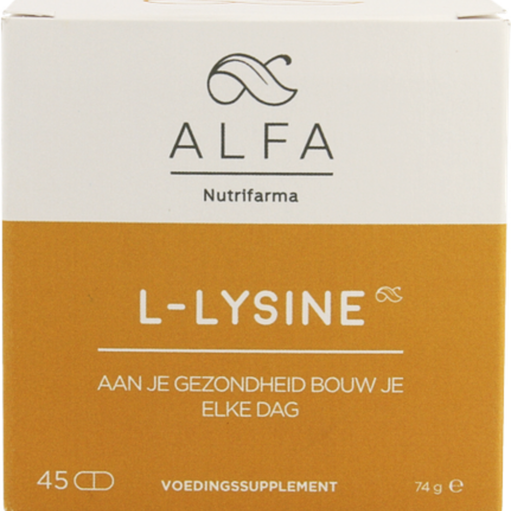 alfa nutrifarma Alfa l-lysine 1000mg Comp 45