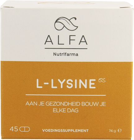 alfa nutrifarma Alfa l-lysine 1000mg Comp 45