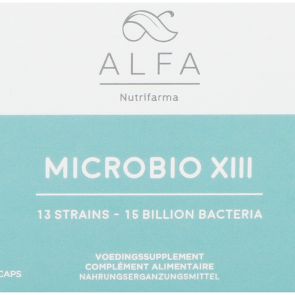 alfa nutrifarma Alfa Microbio Xiii Gastroresist V-caps 30
