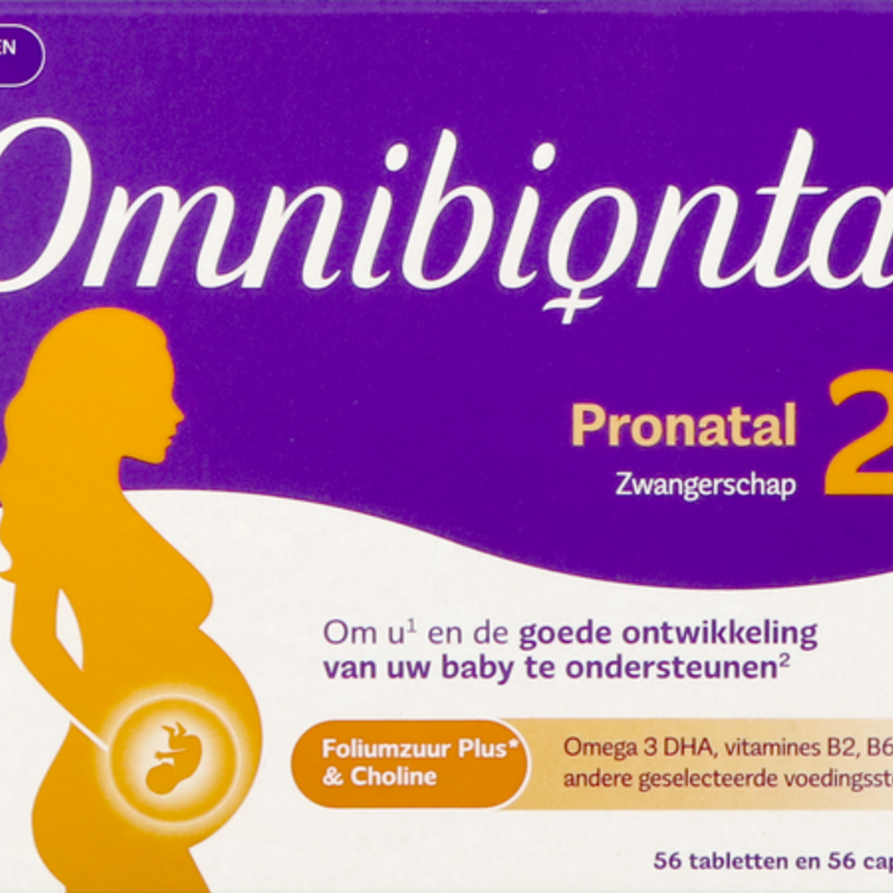 Omnibionta Pronatal 2 Zwanger 8wek Tabl 56+caps 56