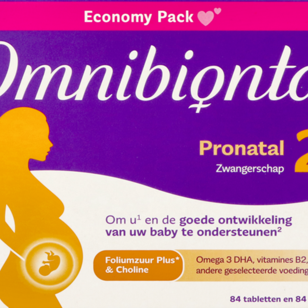 Omnibionta Pronatal 2 Zwanger 12wek Tabl84+caps84