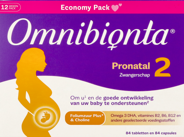 Omnibionta Pronatal 2 Zwanger 12wek Tabl84+caps84