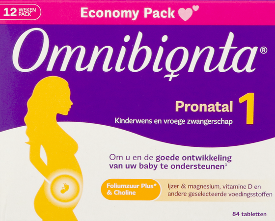 Omnibionta Pronatal 1kinderwens Zwang.12wek Tabl84