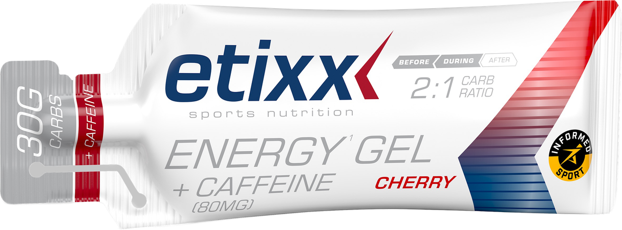 ETIXX Etixx Energy Gel Caffeine Cherry 12x40ml