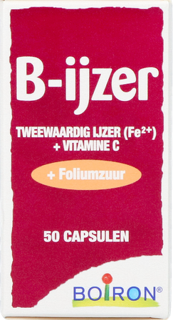 B-ijzer Nutridoses Caps 50 Boiron