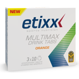 ETIXX Etixx Multimax Drink Orange Tube Comp 3x10