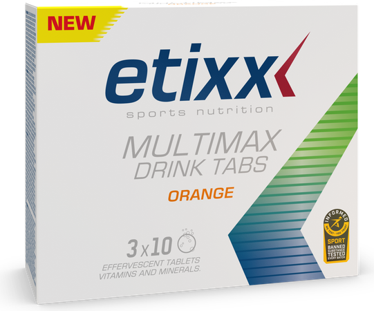 ETIXX Etixx Multimax Drink Orange Tube Comp 3x10