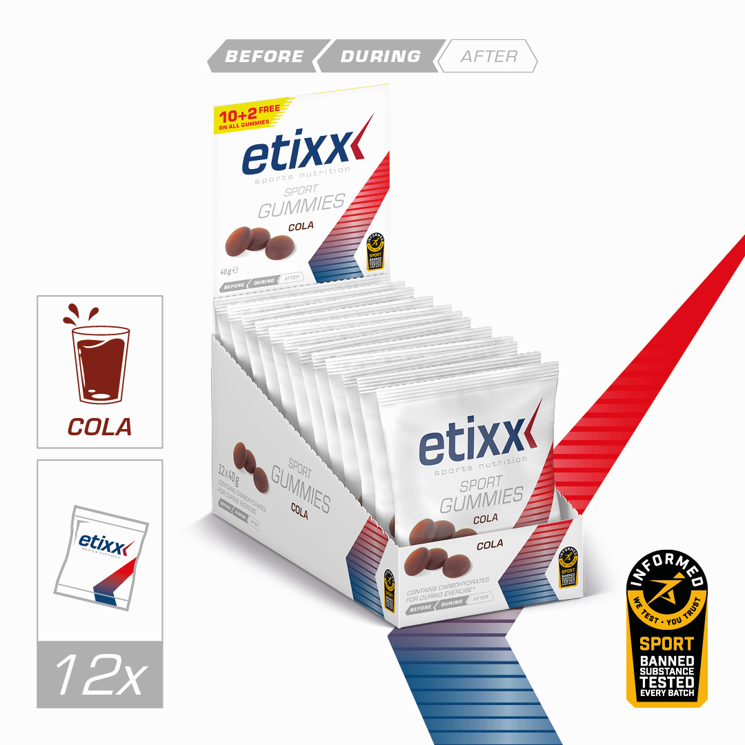 ETIXX ETIXX SPORT GUMMIES VOLW 12X40 G