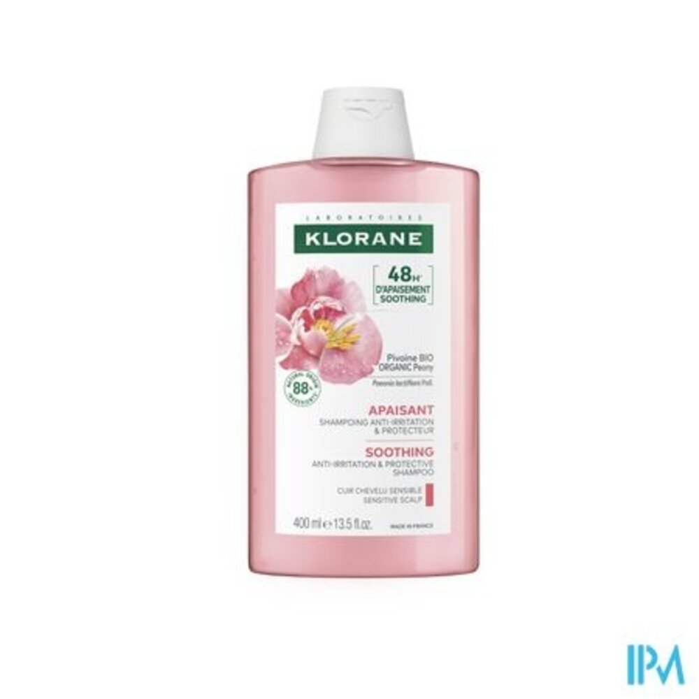 Klorane Klorane Capil. Sh Pioenroos Bio 400ml