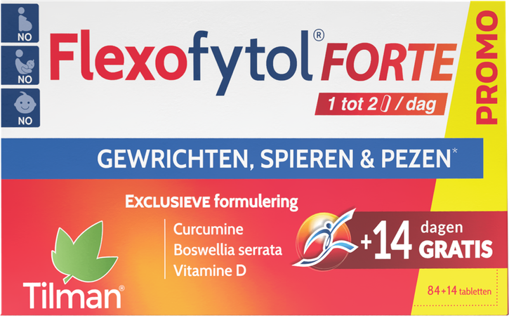 TILMAN Flexofytol Forte Tabl 84+14 Promopack