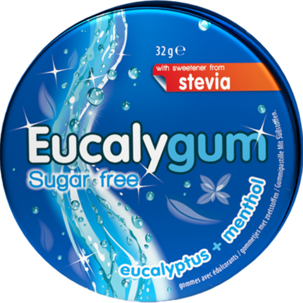 TILMAN Eucalygum Gomme Pectorale A Sucer Sans Sucre 40g