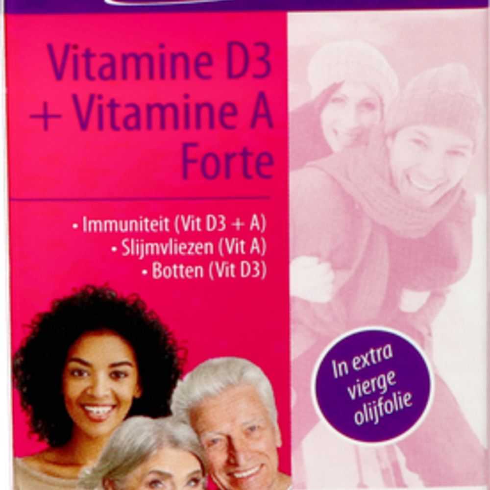 MANNAVITAL Mannavital Vitamine D3 + Vitamine A Forte Caps 90