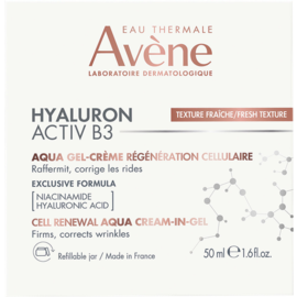 AVENE Avene Hyaluron Activ B3 Aqua Gel-cr Celvern. 50ml