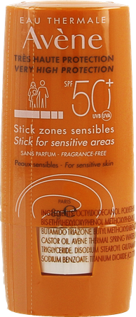 AVENE Avene Sol Spf50+ Stick Zones Sensibles 8ml