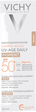 VICHY Vichy Cap Sol Uv-age Medium Getint Spf50+ 40ml