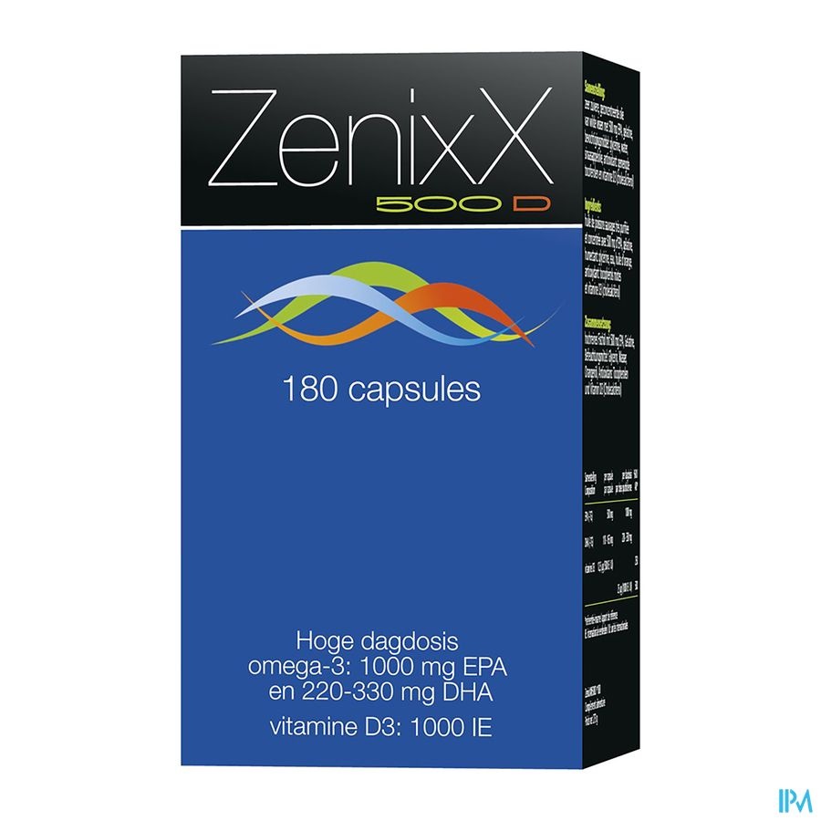 IXXPHARMA Zenixx 500 D Caps 180