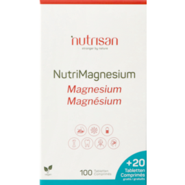 NUTRISAN Nutrimagnesium Comp 100 + Comp 20 Gratuit Nutrisan