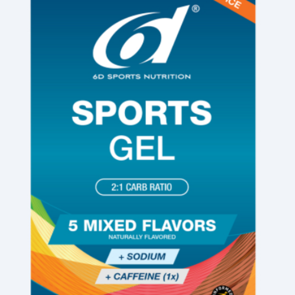 6d sport 6D Sports Gel - Mixed Flavors 6x45ml