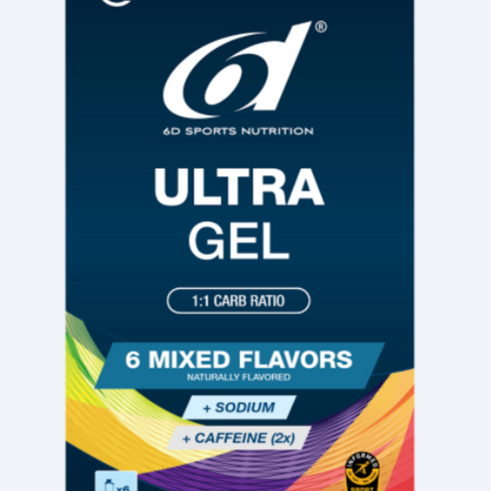 6d sport 6D Ultra Gel - Mixed Flavors 6x45ml