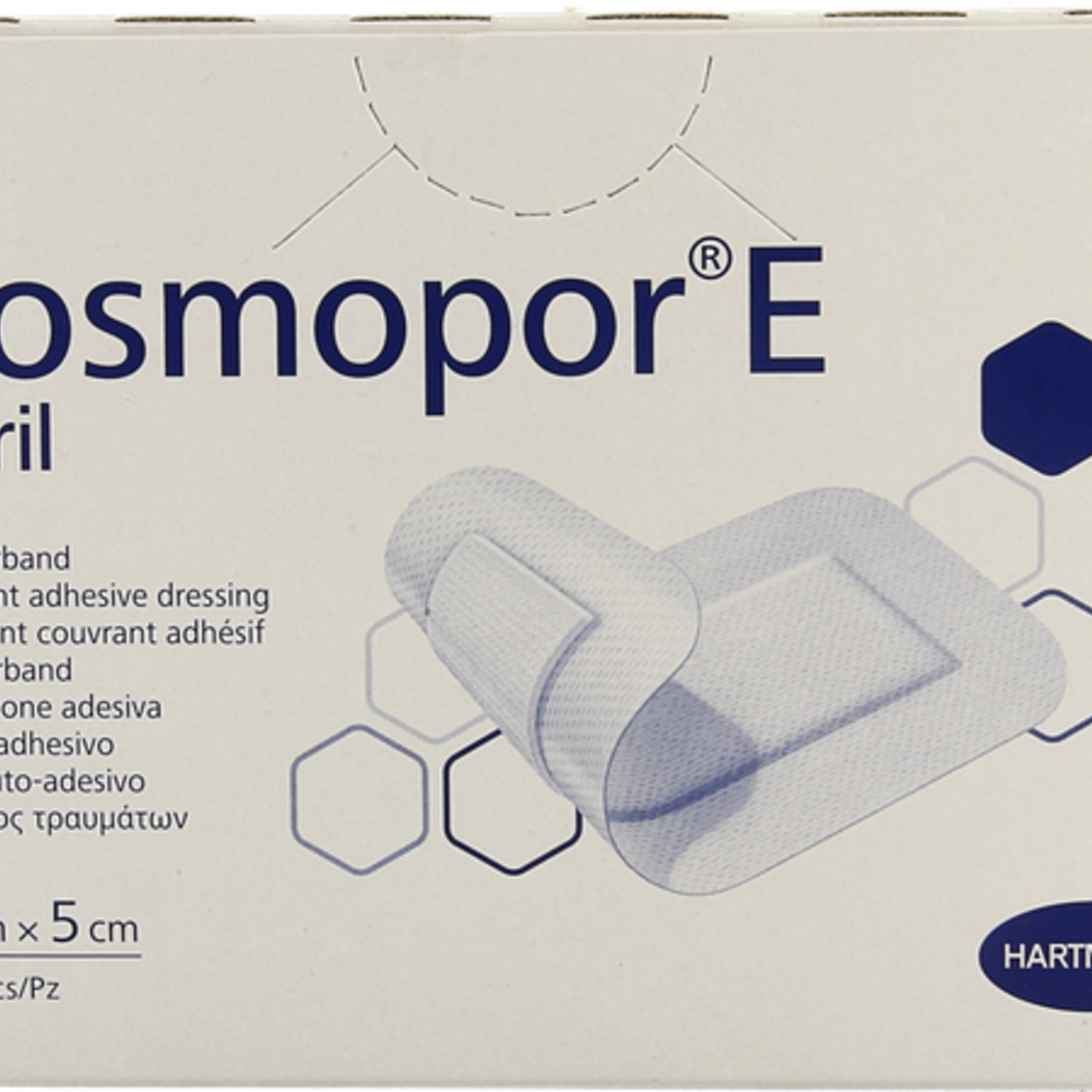 Cosmopor Cosmopor E Latexfree 7,2x5cm 50 P/s