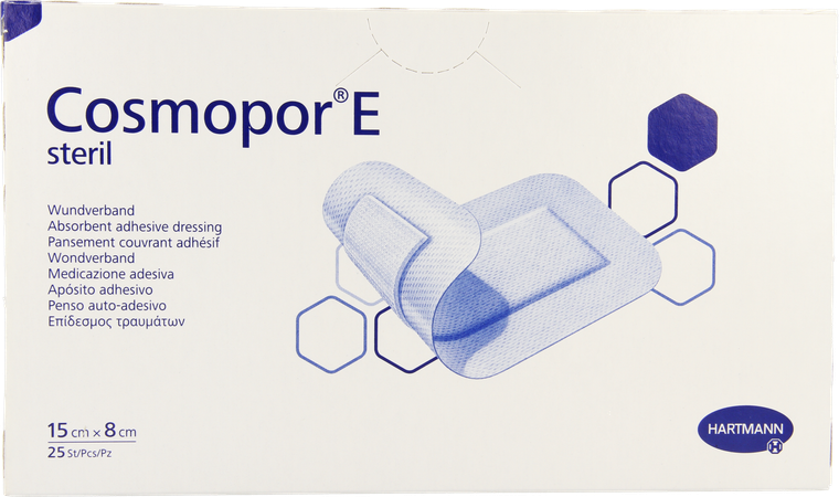 Cosmopor Cosmopor E Latexfree 15x8cm 25 P/s