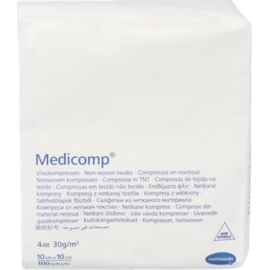 Medicomp 10x10cm 4l. Nst. 100 P/s
