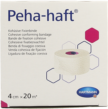 Peha-haft Latexfree 4cmx20m 1 P/s