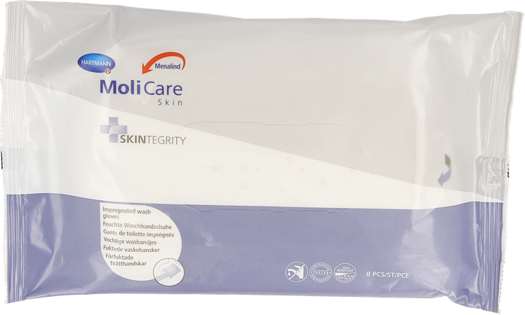 Molicare Skin Washandjes 8 P/s